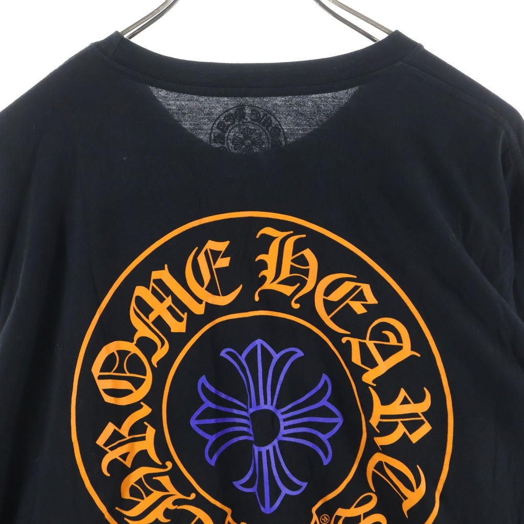 CHROME HEARTS(クロムハーツ) CH L/S 1 STAFF限定ホースシュープリント長袖カットソー ブラック ‐