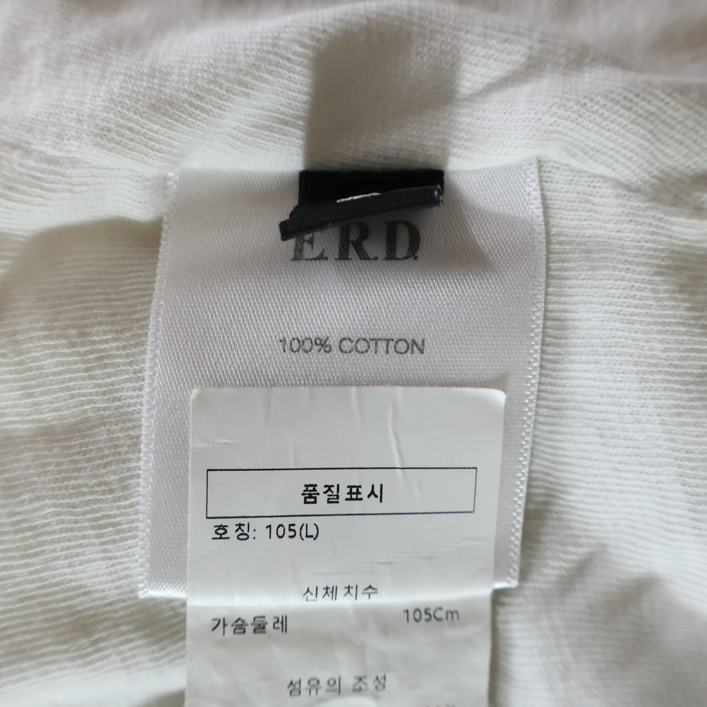 ENFANTS RICHES DEPRIMES(アンファンリッシュデプリメ) CLASSIC LOGO インサイドアウト クラシックロゴプリントTシャツ カットソー ホワイト -