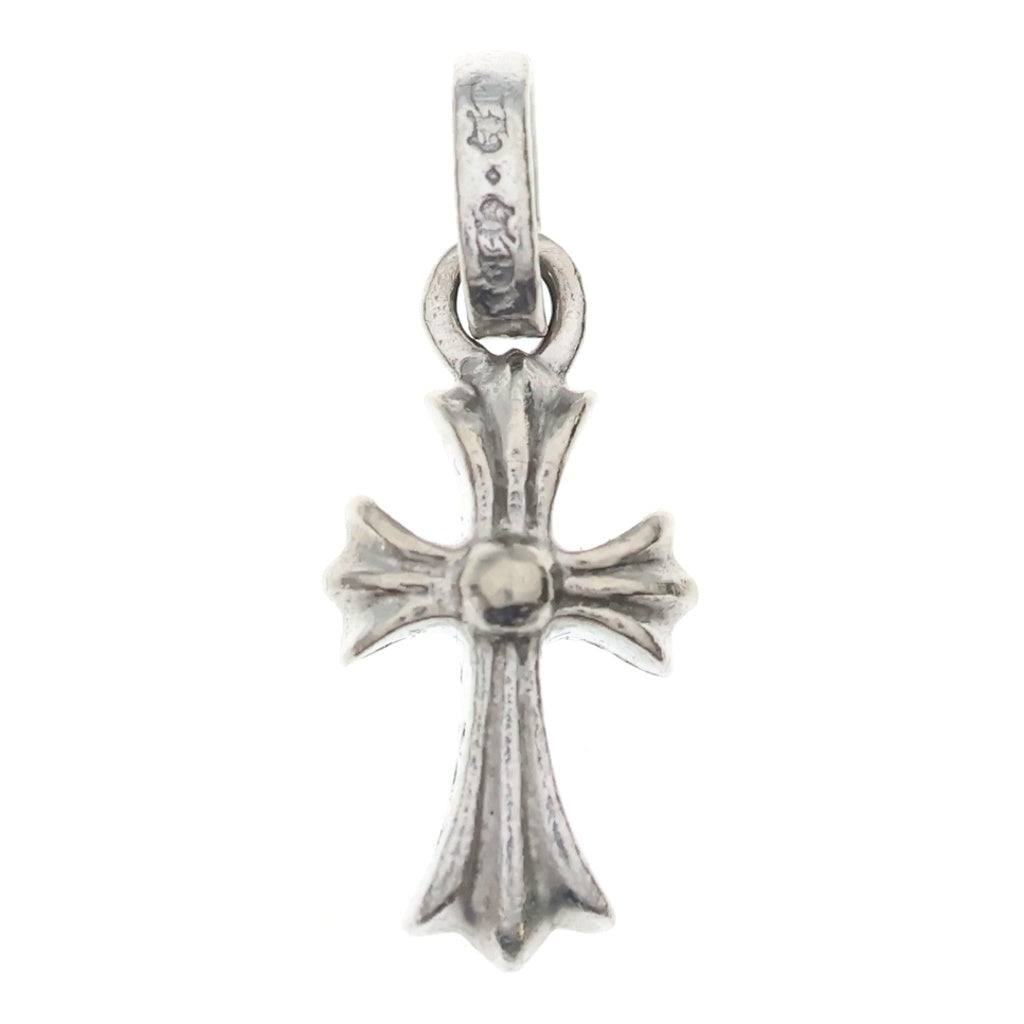 CHROME HEARTS(クロムハーツ) 18KWG CRS BBYFAT P DMND ベイビーファット PAVEダイヤ チャーム ホワイトゴールドネックレストップ -