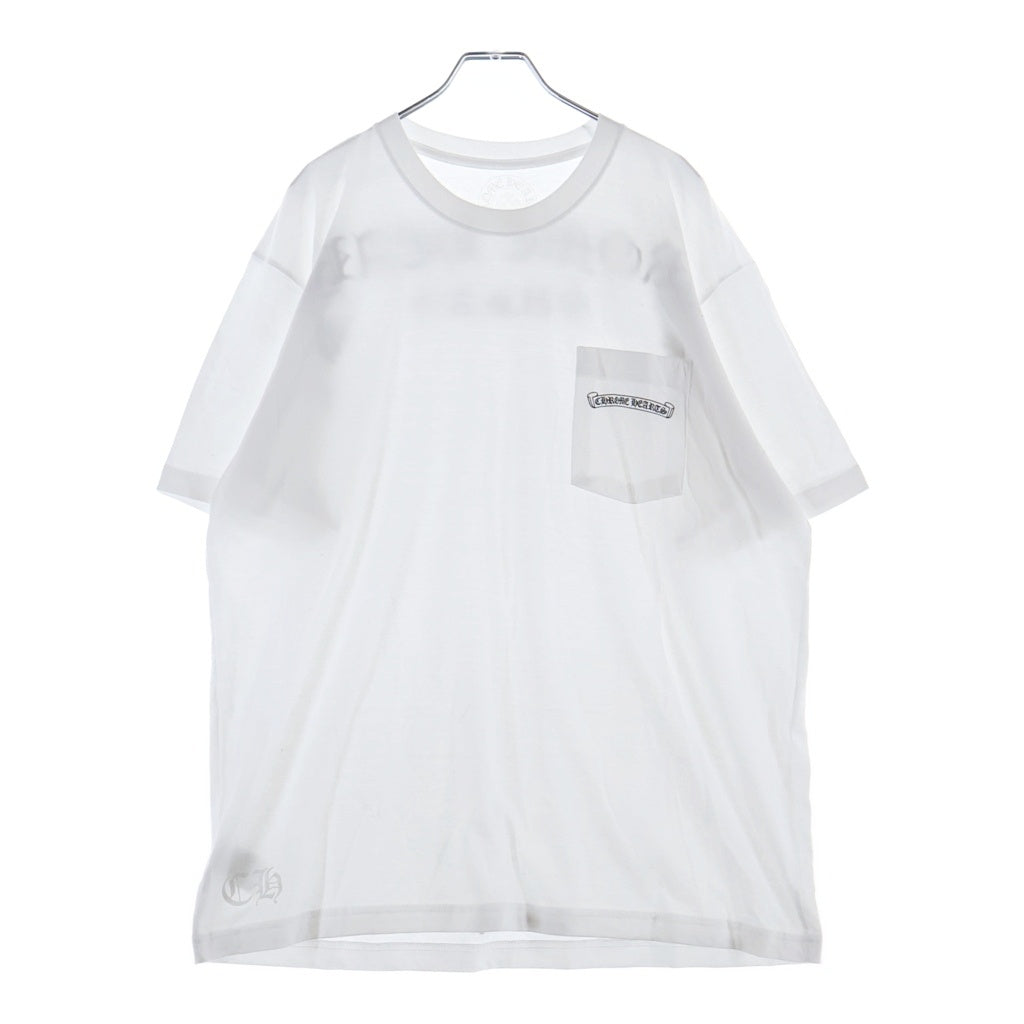 CHROME HEARTS(クロムハーツ) CH T-SHRT 1 アーチロゴバックプリントTシャツ ホワイト ‐