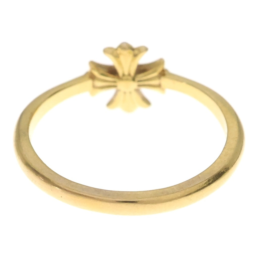 CHROME HEARTS(クロムハーツ) 22K BUBBLGM CH PLS DIA バブルガム プラス 1ダイヤ ゴールド リング ‐