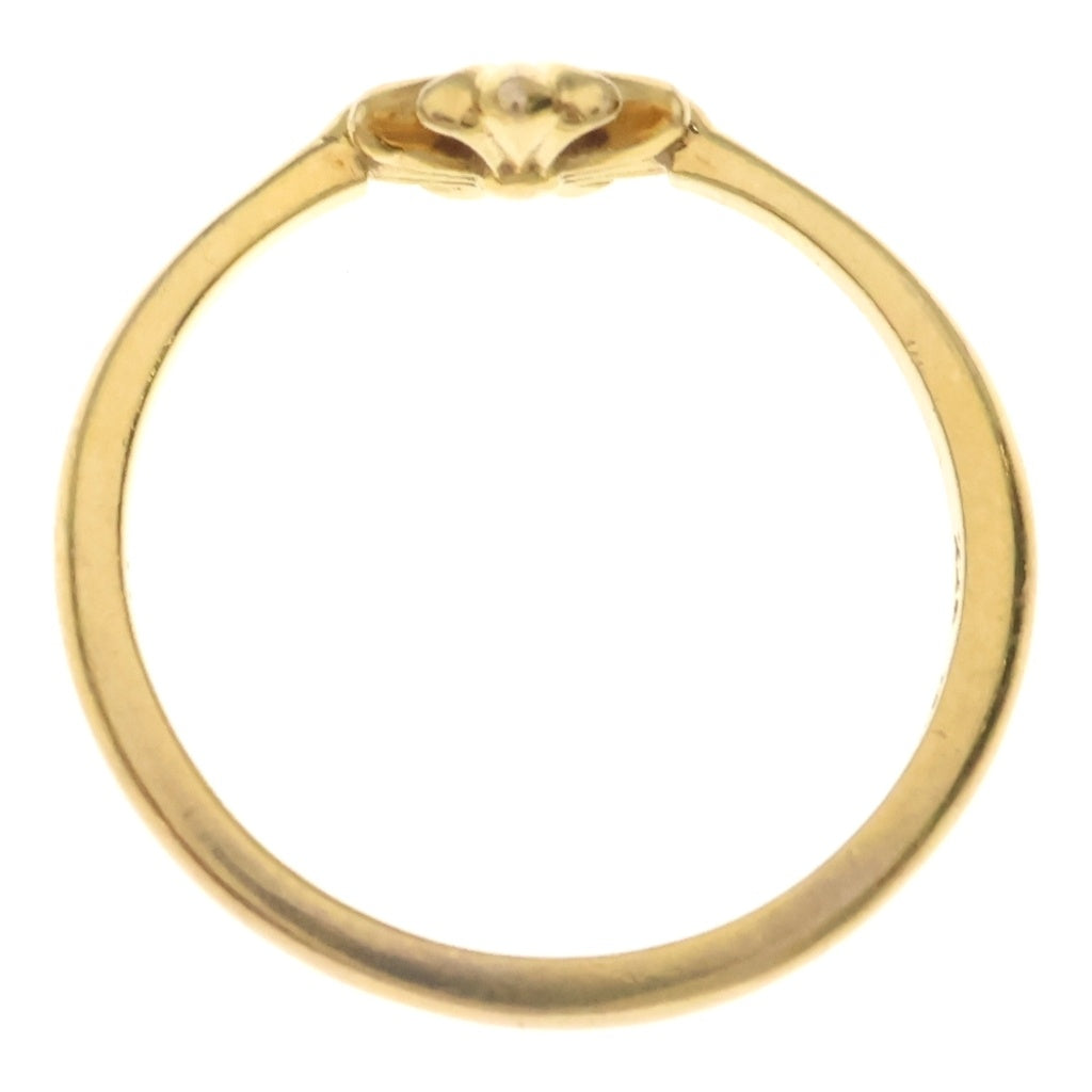 CHROME HEARTS(クロムハーツ) 22K BUBBLGM CH PLS DIA バブルガム プラス 1ダイヤ ゴールド リング ‐