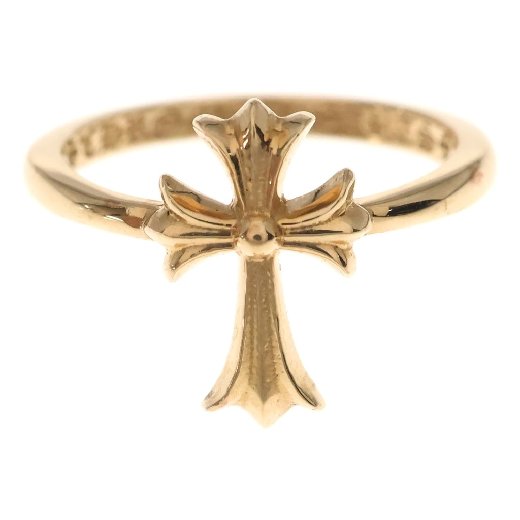 CHROME HEARTS(クロムハーツ) 22K BUBBLGM CH CRS 22KバブルガムCHクロス ゴールドリング ‐