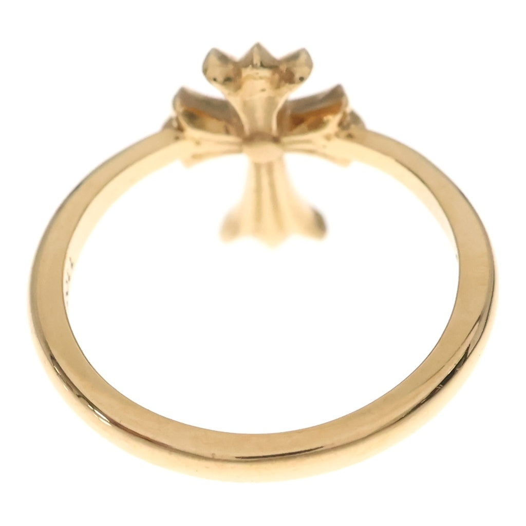 CHROME HEARTS(クロムハーツ) 22K BUBBLGM CH CRS 22KバブルガムCHクロス ゴールドリング ‐