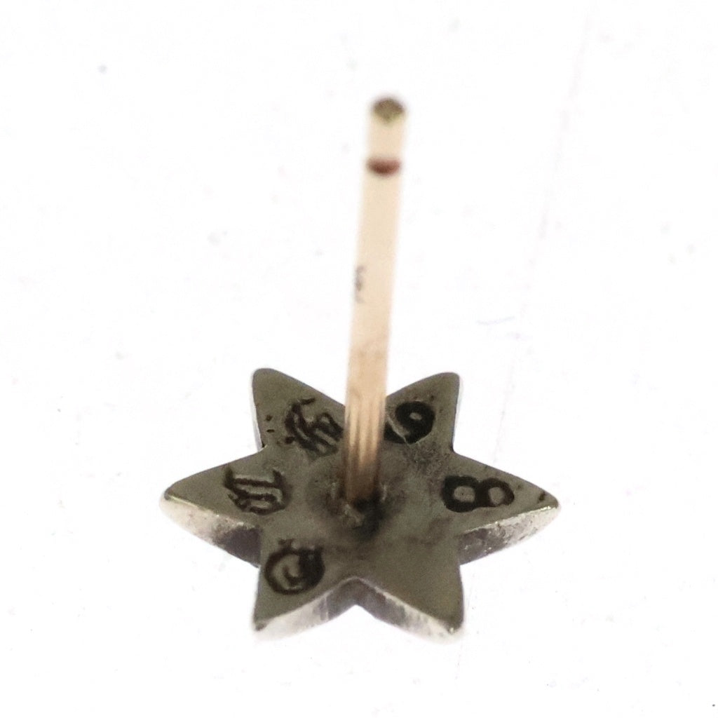 CHROME HEARTS(クロムハーツ) CO STAR スター スタッドピアス シルバー BCA096