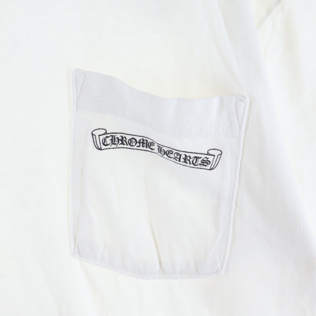 CHROME HEARTS(クロムハーツ) CH S/S TEE バックスクロールラベルプリント半袖Tシャツカットソー