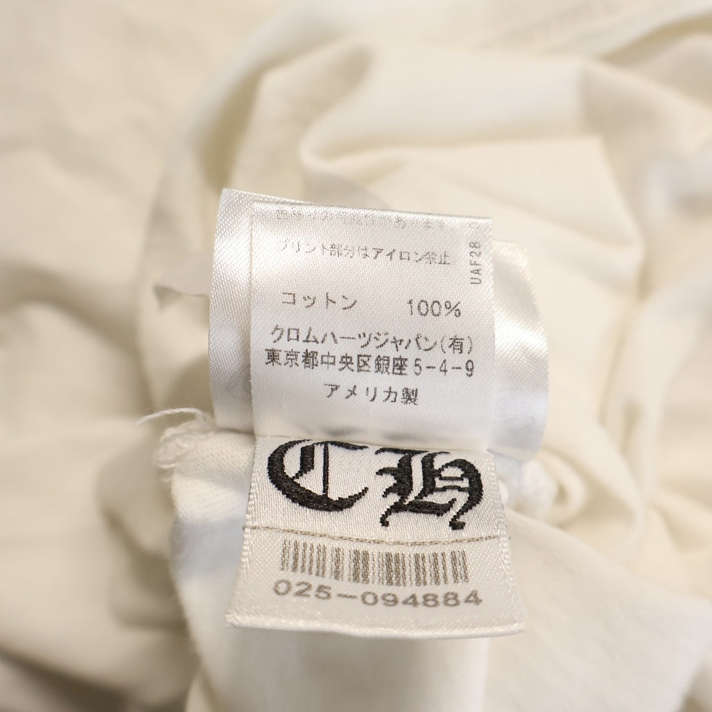 CHROME HEARTS(クロムハーツ) CH S/S TEE バックスクロールラベルプリント半袖Tシャツカットソー