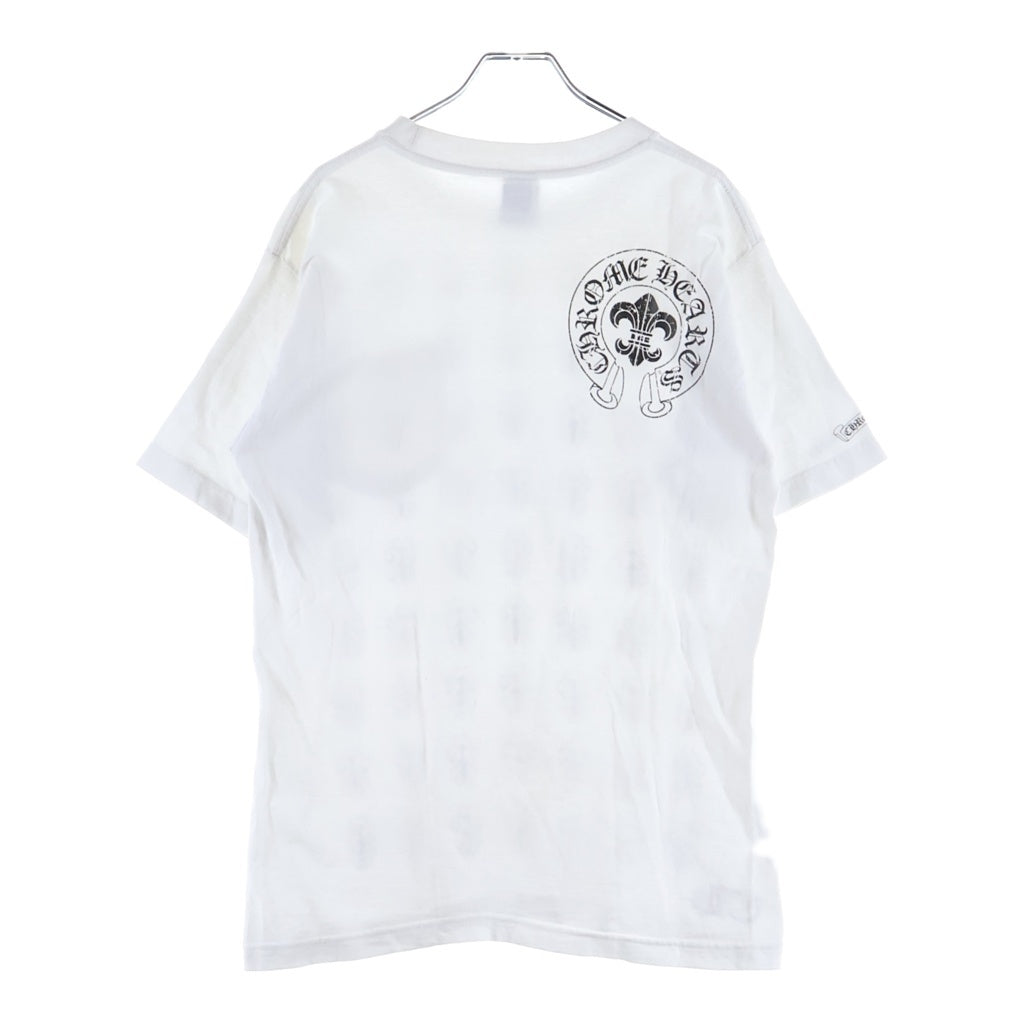 CHROME HEARTS(クロムハーツ) OLD ヴァインダガープリント 半袖Tシャツ ホワイト/ブラック