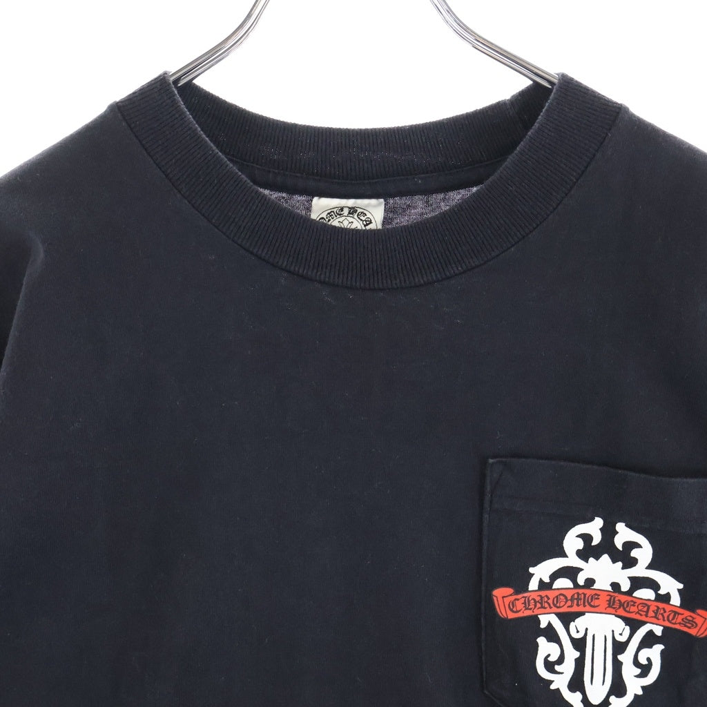 CHROME HEARTS(クロムハーツ) OLD S/S オールド ヴァインダガー 東京限定バックスクロールラベルプリント 半袖Tシャツ