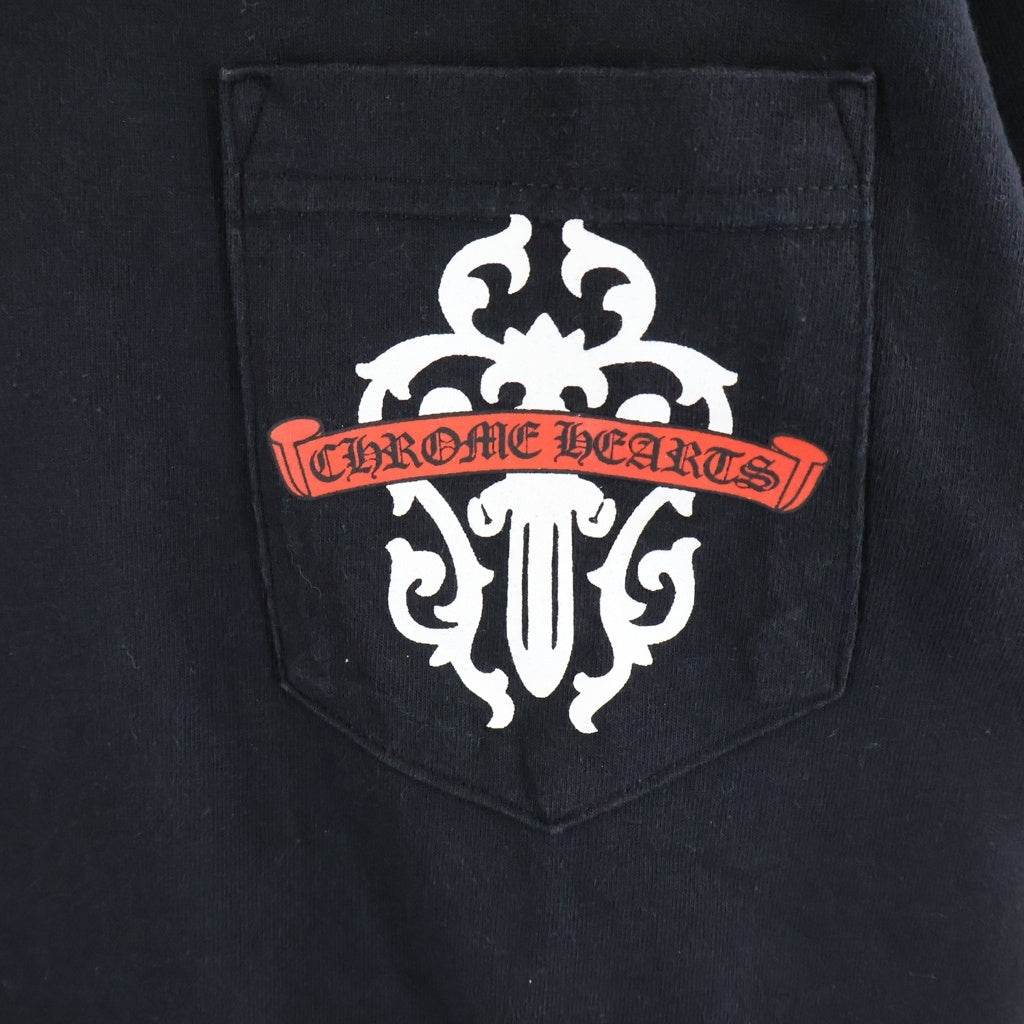 CHROME HEARTS(クロムハーツ) OLD S/S オールド ヴァインダガー 東京限定バックスクロールラベルプリント 半袖Tシャツ