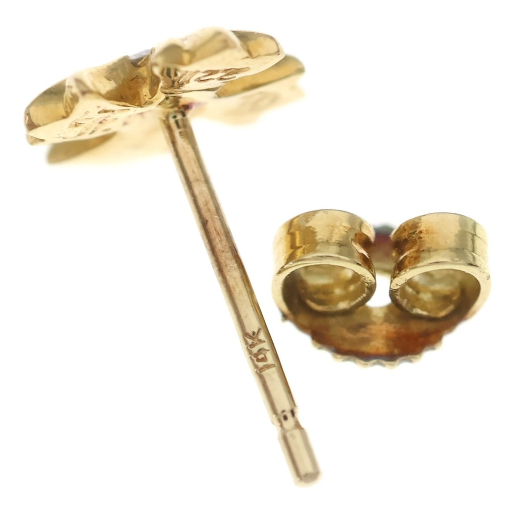 CHROME HEARTS(クロムハーツ) 22K No2 CH PLS DIA 22KCHプラススタッド 1ダイヤ ゴールドピアス