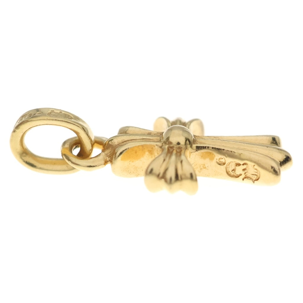 CHROME HEARTS(クロムハーツ) 22K CRS BBYFAT P/DIA ベイビーファットクロス PAVEダイヤ ペンダントトップ ゴールド BCA035