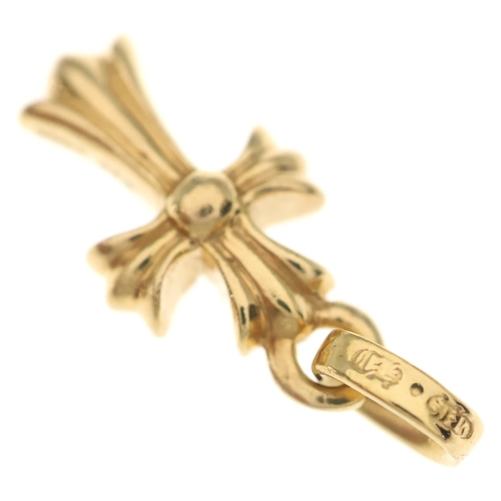 CHROME HEARTS(クロムハーツ) 22K CRS BBYFAT P/DIA ベイビーファットクロス PAVEダイヤ ペンダントトップ ゴールド BCA035