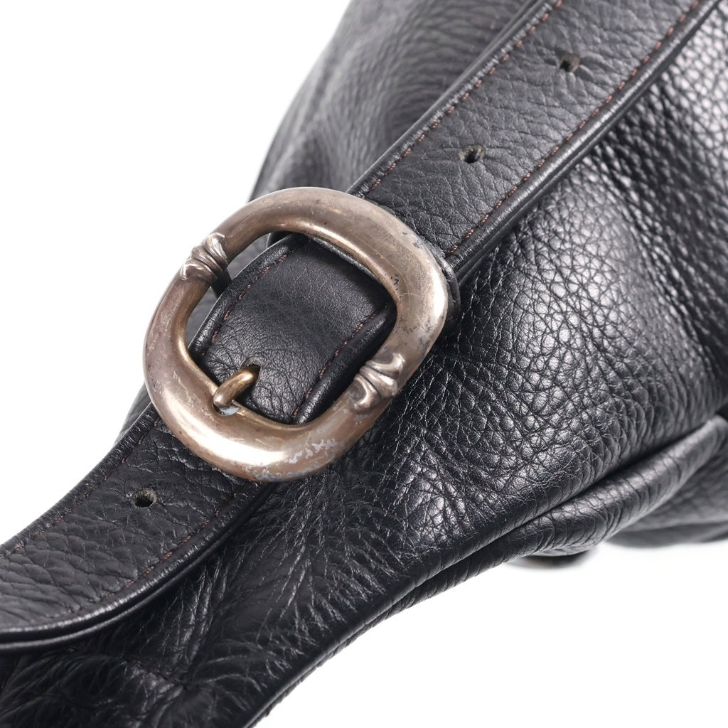 CHROME HEARTS(クロムハーツ) #1 SNAT PACK スナットパック ダガージップガンスリンガーベルトレザーウエストバッグ レディース