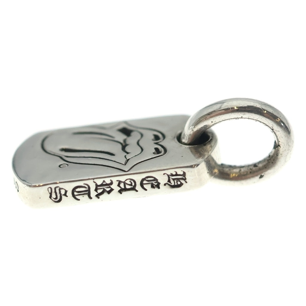 CHROME HEARTS(クロムハーツ) DT TNY L&T タイニーリップアンドタンドッグタグ チャーム シルバーネックレストップ