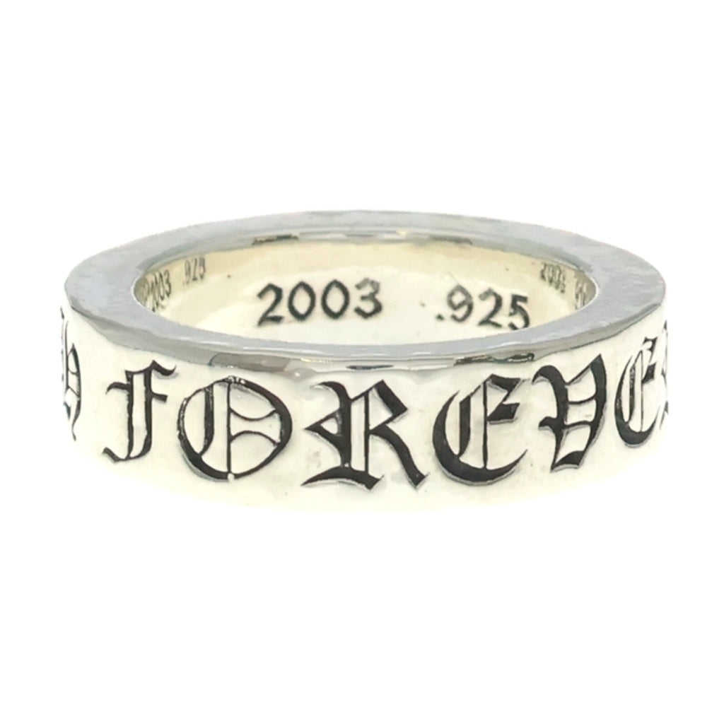 CHROME HEARTS(クロムハーツ) 6mm SPACER FOREVER 6mmスペーサーリング フォーエバーシルバー