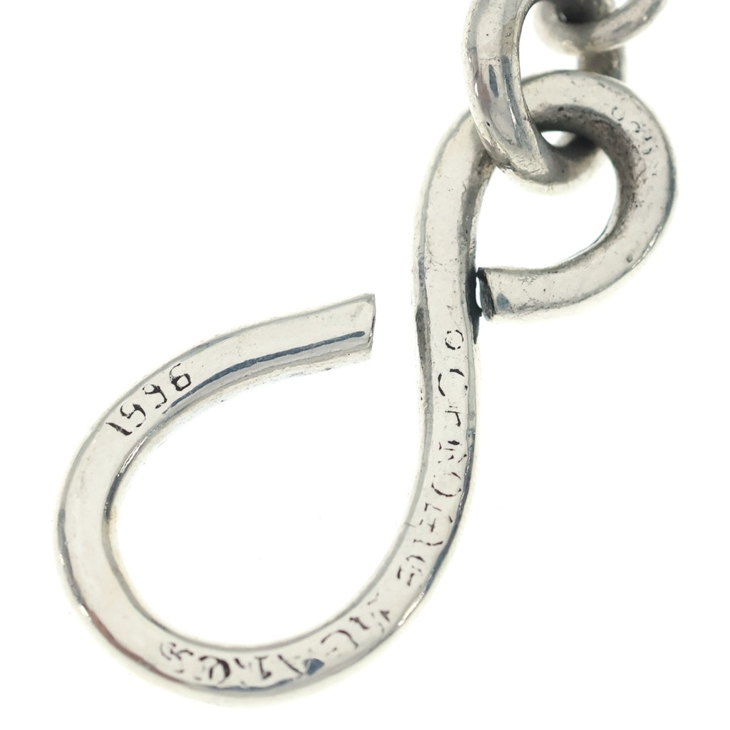 CHROME HEARTS(クロムハーツ) OLD 1BALL LONG-S/1クリップロング#1クロスボール ウォレットチェーン シルバー オールド BCA384