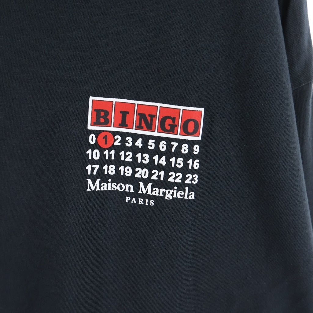 Maison Margiela(メゾンマルジェラ) S51GC0538 S24567 BINGO 長袖カットソー 長袖Tシャツ ブラック