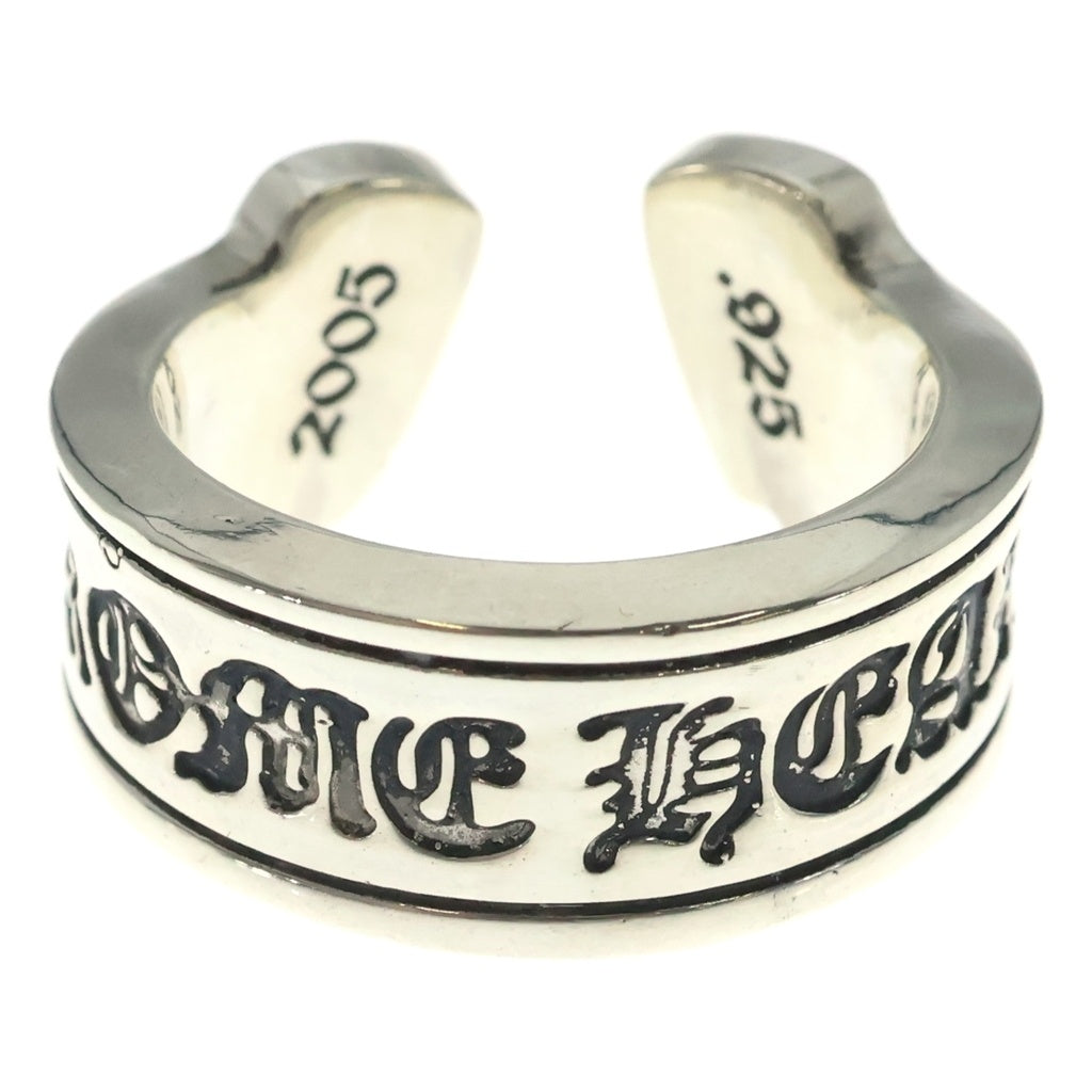 CHROME HEARTS(クロムハーツ) LG SCROLL LABEL ラージスクロールラベル リング シルバーBCA383