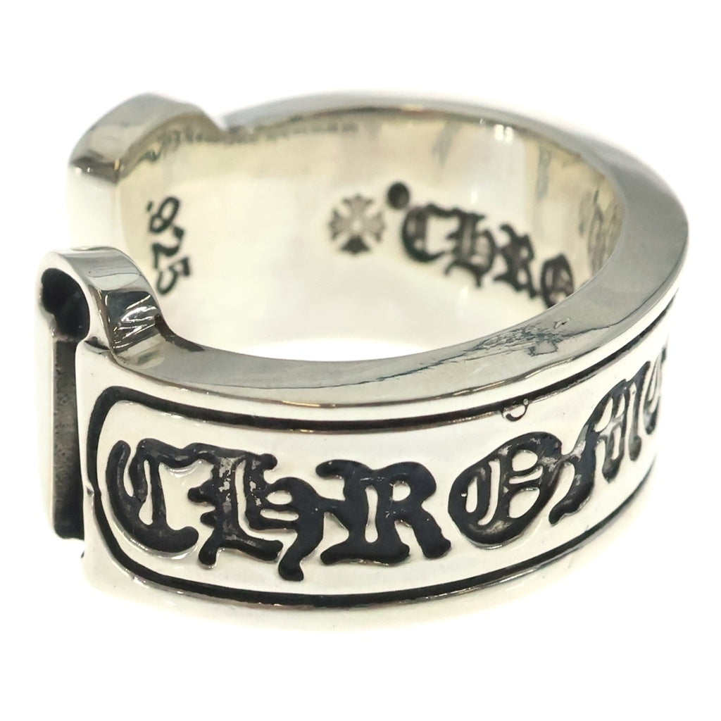 CHROME HEARTS(クロムハーツ) LG SCROLL LABEL ラージスクロールラベル リング シルバーBCA383