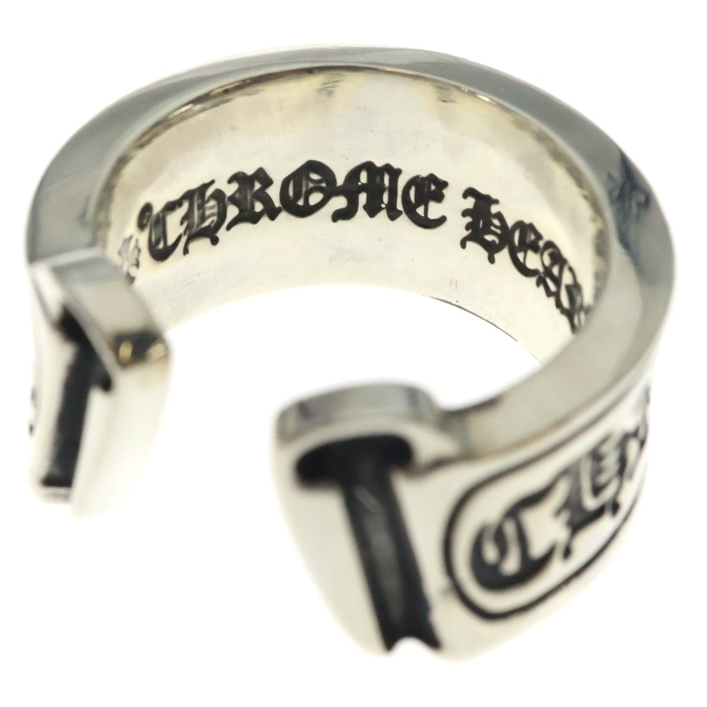 CHROME HEARTS(クロムハーツ) LG SCROLL LABEL ラージスクロールラベル リング シルバーBCA383