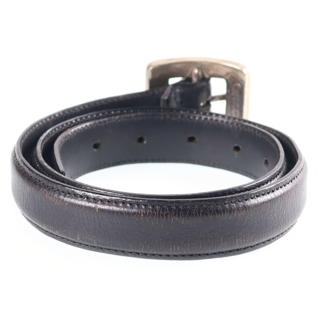 CHROME HEARTS(クロムハーツ) BLT OTJ 1.0 レザーベルト ブラック/シルバー