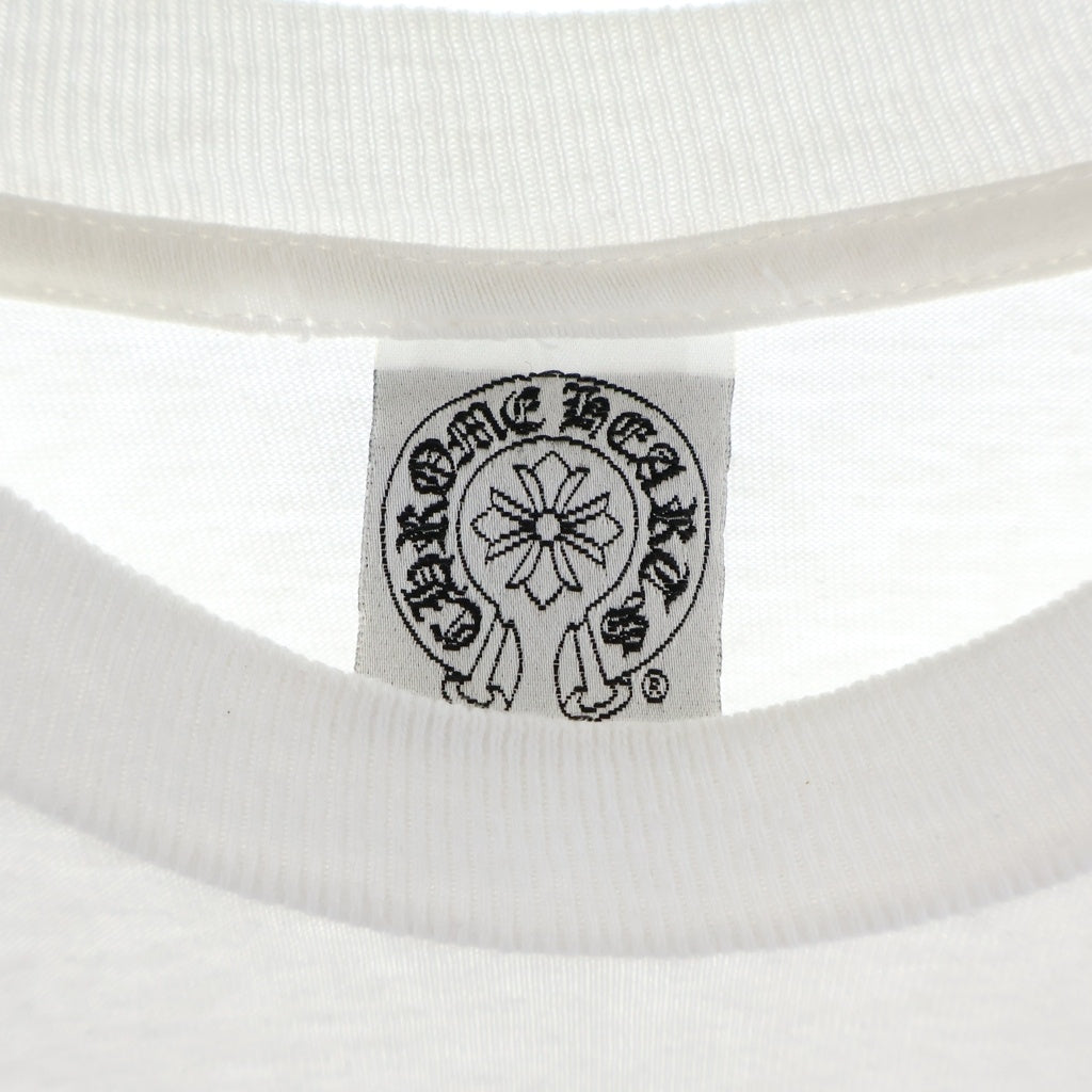 CHROME HEARTS(クロムハーツ) OLD S/S オールド バックセメタリークロスプリント 半袖Tシャツカットソー ホワイト