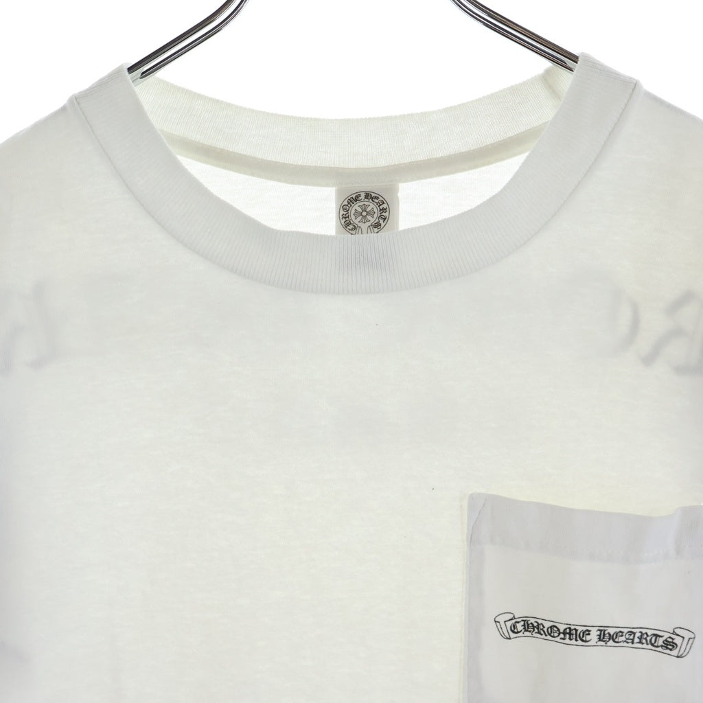CHROME HEARTS(クロムハーツ) OLD CH S/S オールド バックアーチロゴプリント 半袖Tシャツカットソー