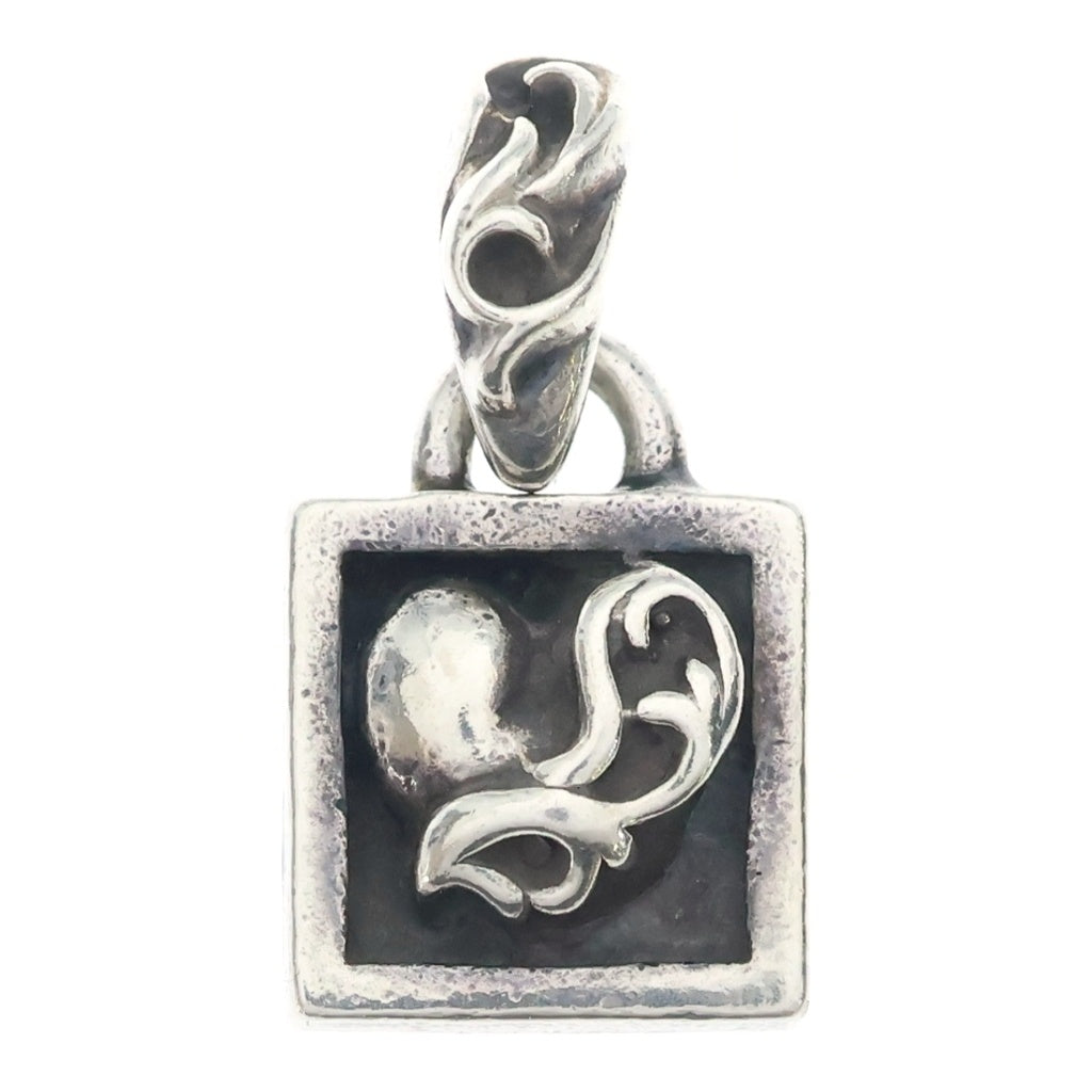 CHROME HEARTS(クロムハーツ) FRAMED HEART フレームドハート チャーム ペンダントトップ シルバー BCA273