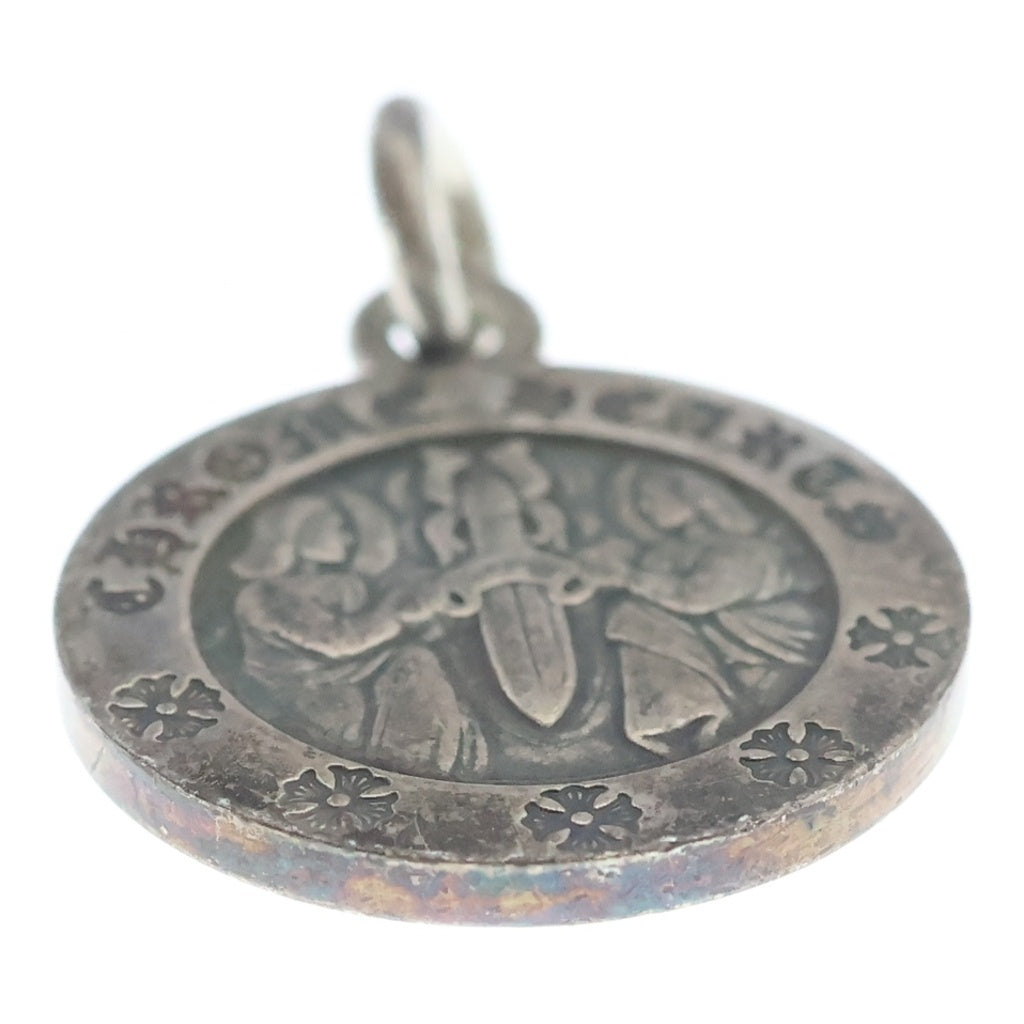 CHROME HEARTS(クロムハーツ) CHRM ANGL MDL V2 エンジェルメダルチャーム ペンダントトップ シルバーBCA229
