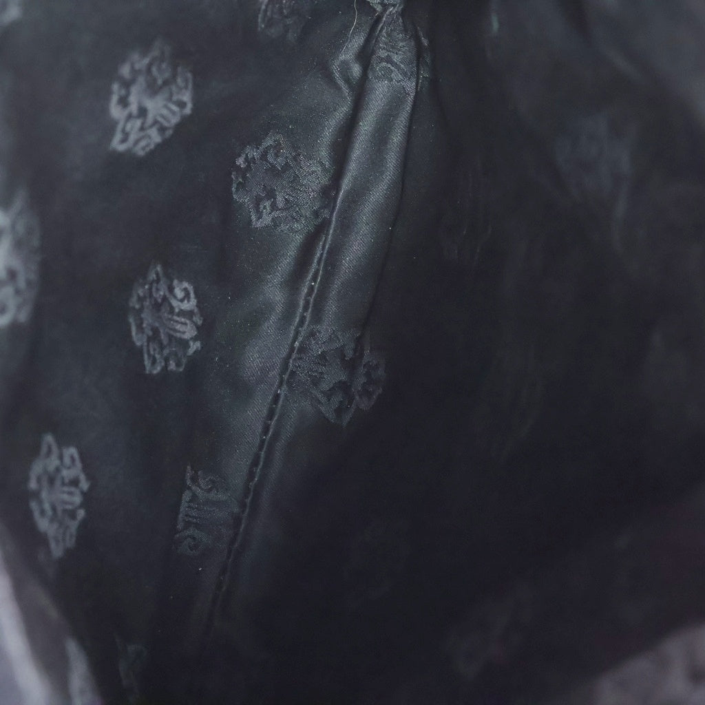 CHROME HEARTS(クロムハーツ) SQ PKT 3CEME CRS スクエアポケット 3クロスパッチレザーシショルダーバッグ
