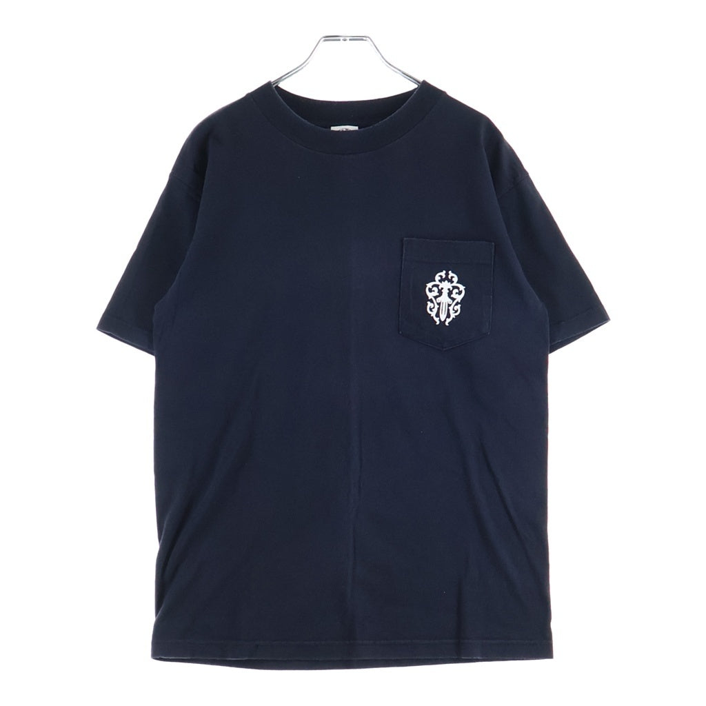 CHROME HEARTS(クロムハーツ) OLD S/S オールド ヴァインダガー バックホースシュープリント 半袖Tシャツ ブラック