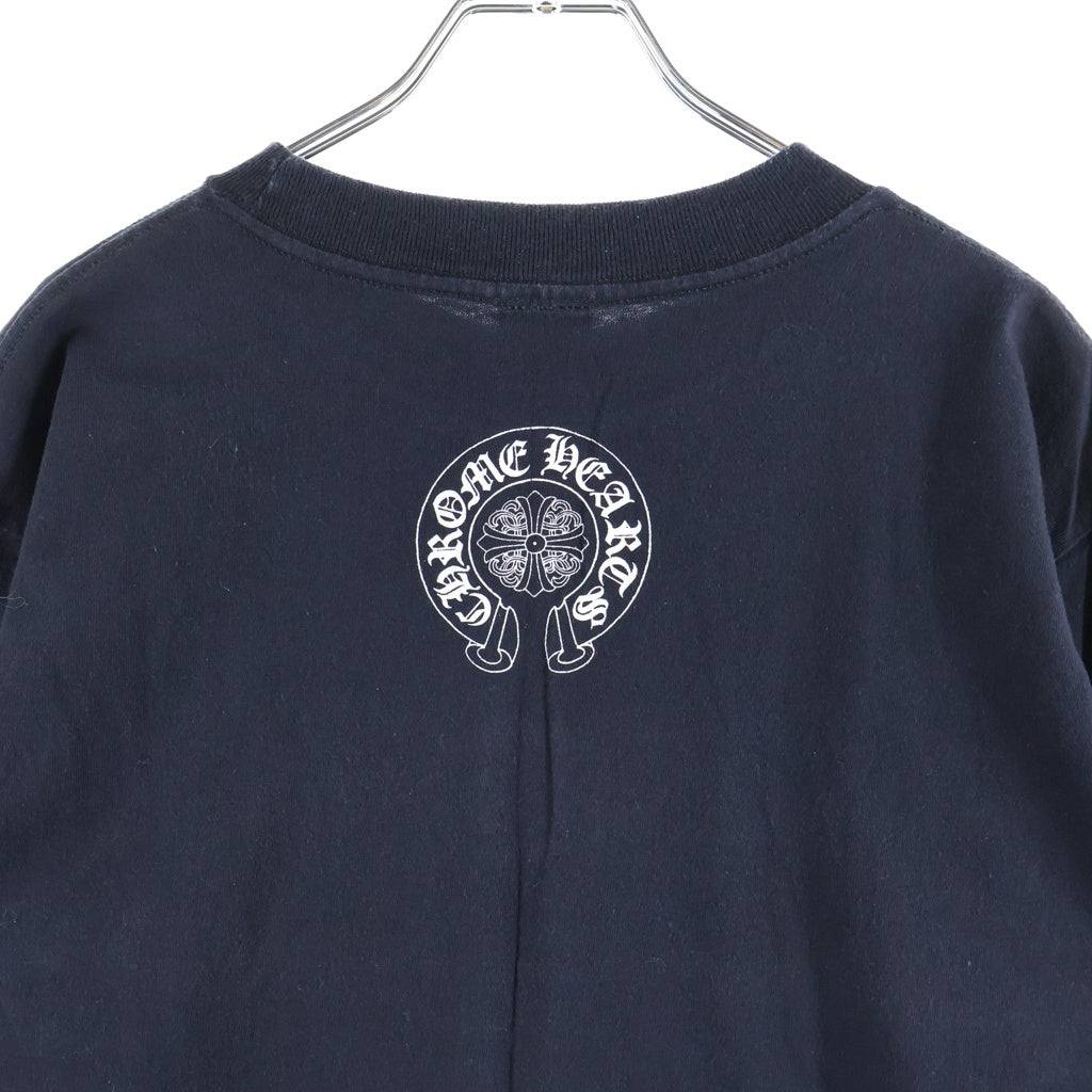 CHROME HEARTS(クロムハーツ) OLD S/S オールド ヴァインダガー バックホースシュープリント 半袖Tシャツ ブラック