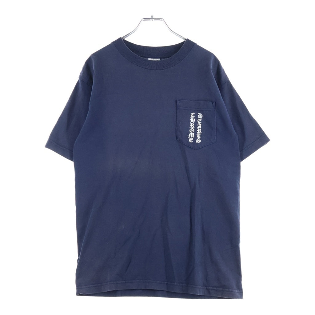 CHROME HEARTS(クロムハーツ) OLD GALF バックスクロールスタープリント Tシャツ カットソー ブラック/レッド