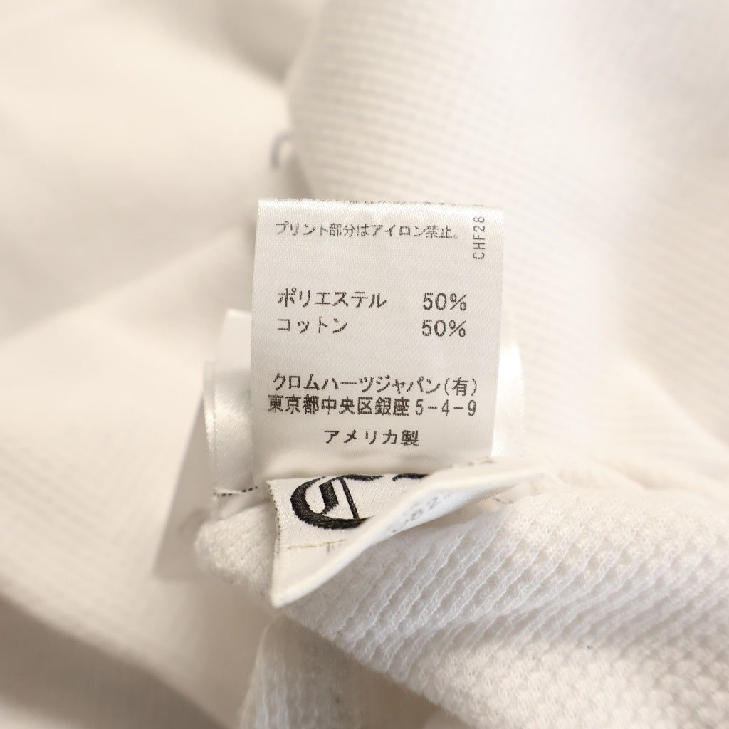CHROME HEARTS(クロムハーツ) Thermal L S スリーブロゴサーマル長袖カットソー ホワイト