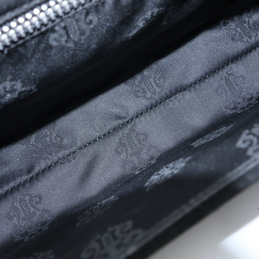 CHROME HEARTS(クロムハーツ) DINNER LG CH CROSS CANNES LIMITED ディナー ラージCHクロス付スエードレザー カンヌ限定 クラッチバッグ レディース