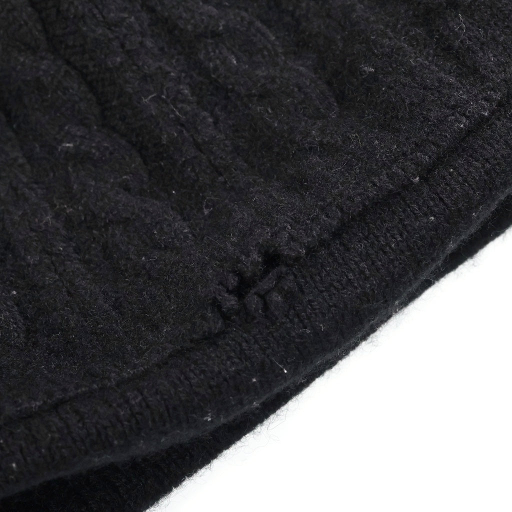 CHROME HEARTS(クロムハーツ) CASHMERE BLANKET CHプラスレザーパッチカシミヤ総柄ブランケット