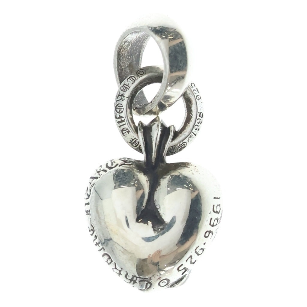 CHROME HEARTS(クロムハーツ) HEART PENDANT BALE CANNES LIMITED カンヌ限定 ハートペンダントベイル シルバーチェーム