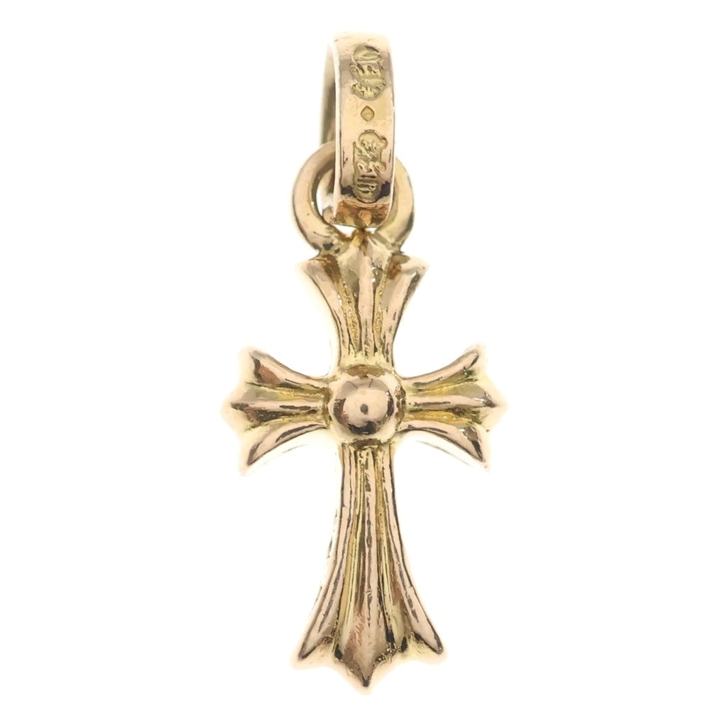 CHROME HEARTS(クロムハーツ) 22K CRS BBYFAT RUBY P ベイビーファット PAVEルビー チャーム ゴールドネックレストップ