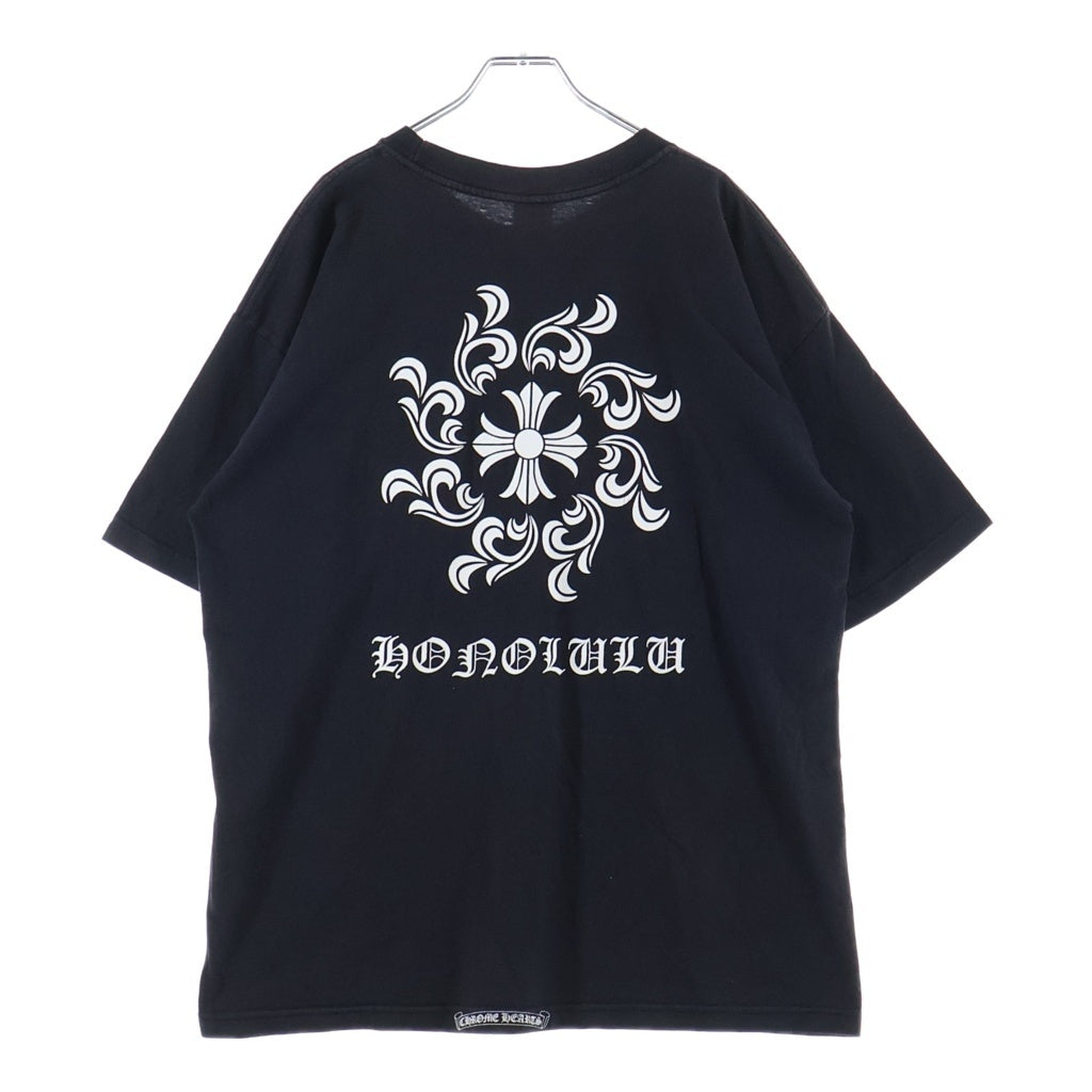 CHROME HEARTS(クロムハーツ) OLD CH S/S TEE ホノルル限定 クルーネック 半袖 Tシャツ カットソー ブラック