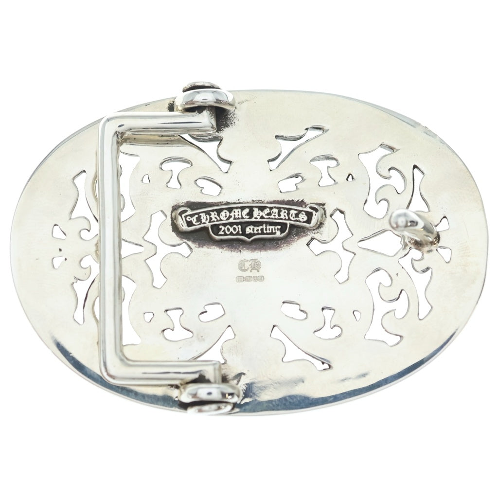 CHROME HEARTS(クロムハーツ) BUCKL OVAL STAR1.5 1.5クラシックオーバルスター シルバーバックル