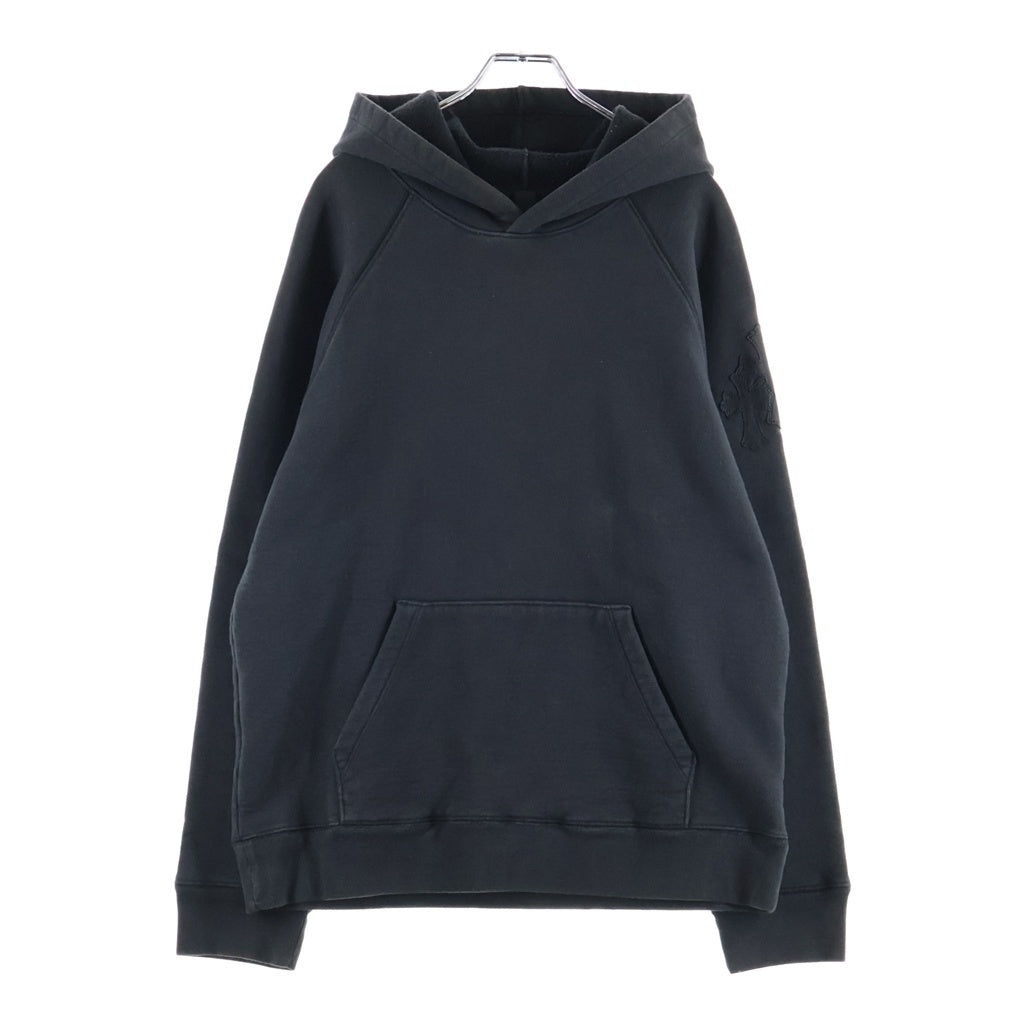 CHROME HEARTS(クロムハーツ) Y NOT HD PLVR GYN U PAPER JAM ラベル付きクロスパッチプルオーバーパーカー