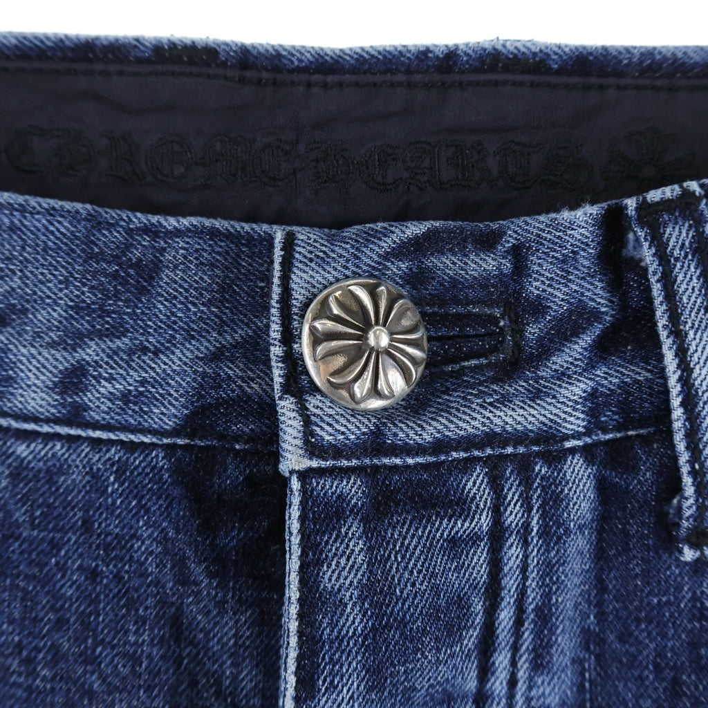CHROME HEARTS(クロムハーツ) 5POCKET STRAIGHT DENIM PANTS デニムストレートパンツ 5ポケット インディゴ