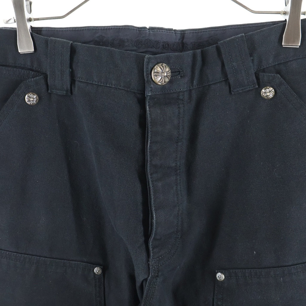 CHROME HEARTS(クロムハーツ) CARPENTER DOUBLE KNEE カーペンターロングパンツ ブラック