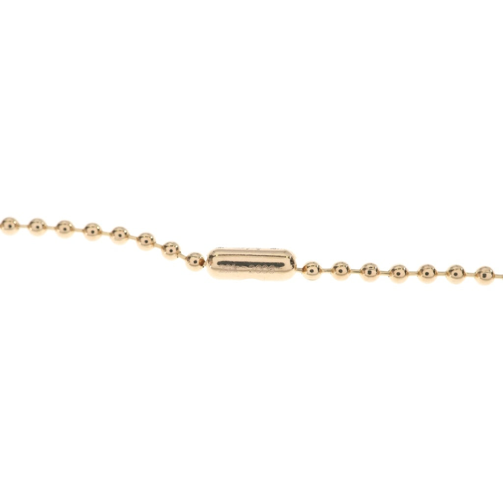 CHROME HEARTS(クロムハーツ) 22K NECKCHAIN BALL CHAIN ボールチェーン20inch ゴールドネックレス