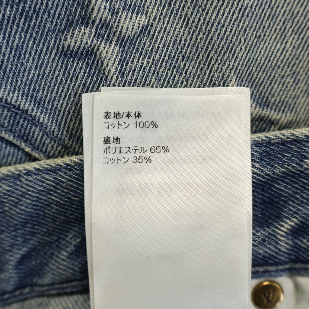 LOUIS VUITTON(ルイヴィトン) 23AW Denim Carpenter Shorts Embossed モノグラムカーペンターデニムショートパンツ ブルー RM232Q Y38 HPD47W
