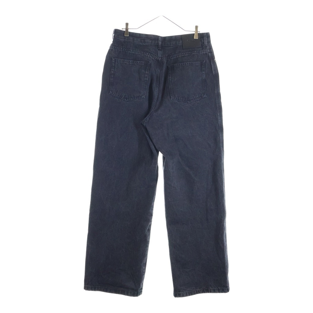 LOEWE(ロエベ) ANAGRAM BAGGY JEANS アナグラム刺繍 バギーパンツ デニムパンツ ブラック H526Y11W61