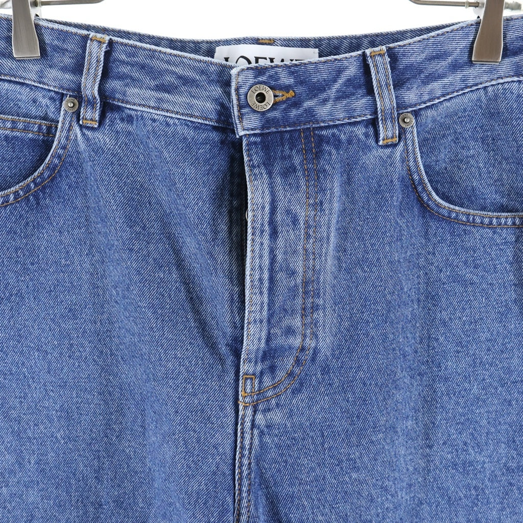 LOEWE(ロエベ) ANAGRAM BAGGY JEANS AF アナグラムバギージーンズ インディゴ H526Y11WA6