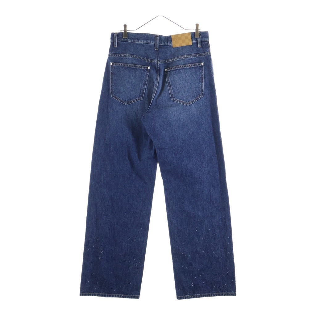 LOUIS VUITTON(ルイヴィトン) 26AW レインドロップ装飾デニムパンツ インディゴ RM262M IJI HVD87E