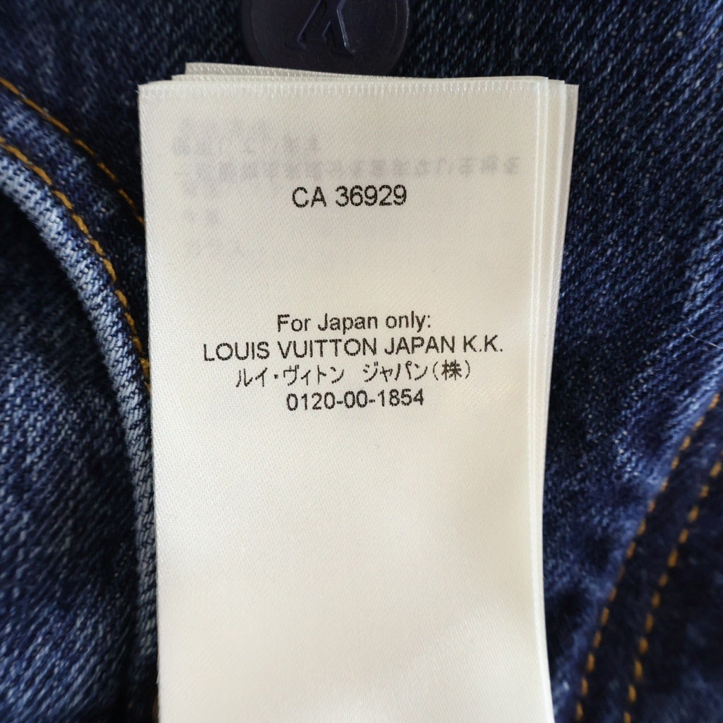 LOUIS VUITTON(ルイヴィトン) 26AW レインドロップ装飾デニムパンツ インディゴ RM262M IJI HVD87E